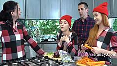 Holiday Season Family Freeuse With Serena Hill And Violet Spice