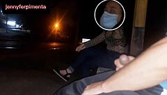 sério eu corro o risco de colocar meu pau na frente dessa jovem esperando o ônibus como ela vai reagir