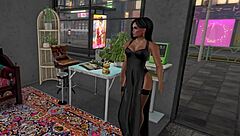 voyeur watches bound girl get anal fucked with toys