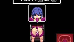 Black Labyrinth game features handjob, cum in mouth, futanari blowjob, and lesbian big tits