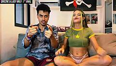 How to anal in 3 steps ft lady milf backstage teasing.