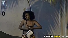 stranded teen julie kay rescued by milf in hardcore cumshot