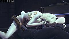 femboy furry threesome with bunnyboy