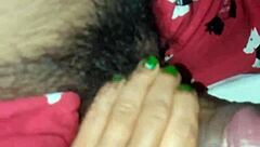 Savoring big cock oral, leaving it wet