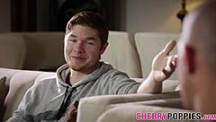 teen cuckolds her boyfriend by riding a big cock, wonder if he’ll find out this hardcore secret.