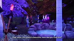 frozen betrayal 2 - elsa and kristoff public sex in the wild - 3d hentai 😏