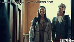 Two Believers Big Booty Latin Alina Lopez And Sexy Asian Teen 18+ Kendra Spade Enjoyed Passion Lesbian Sex