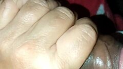 Savoring big cock oral, leaving it wet