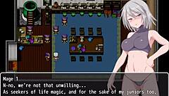 grace faces humiliation in labyrinth town hentai game part 5