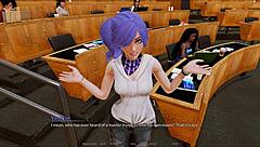 Explore the harem hotel in this anime game adventure.