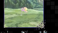 Sister's Secret Blowjob Under Counter at Work