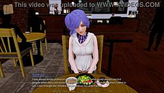 Explore the harem hotel in this anime game adventure.