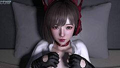 little game with the friend, some oral fun