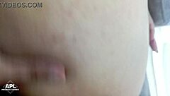 Taboo interracial stepsister creampie after muff diving and huge cumshot