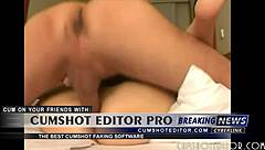 i watch this awesome young 18+ blonde cutie get her ass fucked in cowgirl position outdoors, cumshot all over her cute face