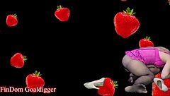 Blonde In Fishnets Dominates Small Cock Owner With Instructions