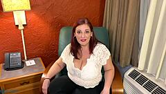 Three cocks flock around bbw ass