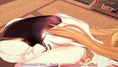 Leonardo da vinci sucks and fucks azur lane character in hentai fantasy