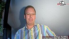 I am a mature german grandma having sex with a stranger from casting