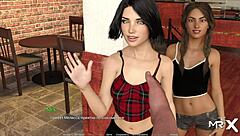 Emotional Journey in Successful Shopping Adventure in 3D Anime