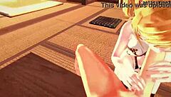 Leonardo da vinci sucks and fucks azur lane character in hentai fantasy