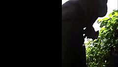 Naija teen's pussy fucked with legs wide open