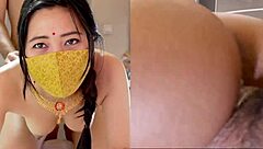 check out this leaked porn video of an Indian celebrity getting close-up orgasms with a big cock.