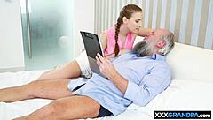 hungarian teen hottie fucks much older men!