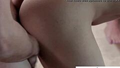 Jock Trio Bound While Amateurs Suck Muscular Bodies in Anal 3some