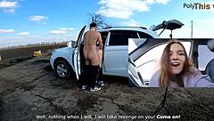 Yo, caught my mistress dominating with a strapon in public park! Wild stuff! 😈🔥