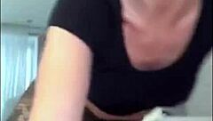 Sexy Babe Suck Big Dick And Handjob In Cum Mouth