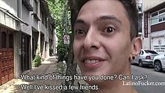 Straight Twink Sucks Cock for Cash