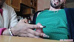 I jerked off my husband's best friend and let him record it secretly