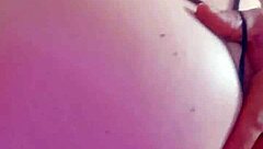 The wife plays prostitute with her husband's stepbrother, sucking and riding