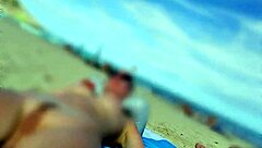 On Mallorca Beach, Missspisss Updates With Outdoor Flashing And Big Cock Close Ups