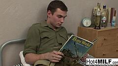 yo, busty milf takes it hard in hairy pussy and ass!