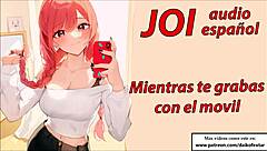 Follow these femdom instructions to cum while recording.