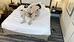 Watch this petite teen beauty ride rough in cowgirl. Her tight pussy takes it all