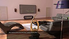 Dreams Of Desire - Alex Watching Jena Taking Shower