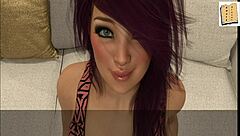 Wvm 113 Chats with Gorgeous Pink Haired Milf in Web Session