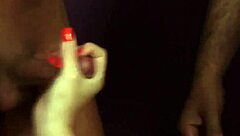 Feisty idol gets cumshot on her face and eats all the load. So hot!