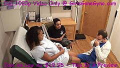 Katalina's girlfriend spies on the doctor examining her nude body secretly in the hospital