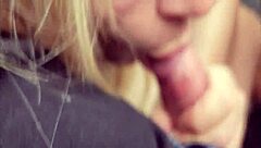 Cute Girl Sucks Dick Head Until Cum Fills Mouth