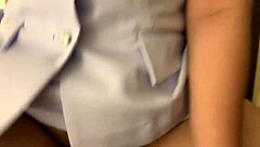 leaked nurse gets fucked hard, beautiful pussy squirts a lot