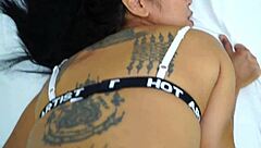 Messy creampie for thai girlfriend