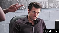 Ebony Babe's Pussy Pounded Hard By Hung Employee!