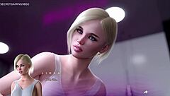 Apocalust 15: Stepsis Receives Cumshot on Tight Pink Pussy in 3D Game