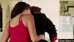 Pretty Stepdaughter Titfucked in Taboo Roleplay Before Cowgirl Ride