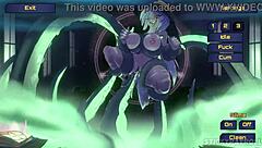 Babe With Silver Hair Has Sex In Anime Cosplay Hentai Game Part 4