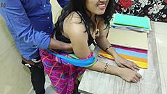 hot indian madam gets fucked by office boy